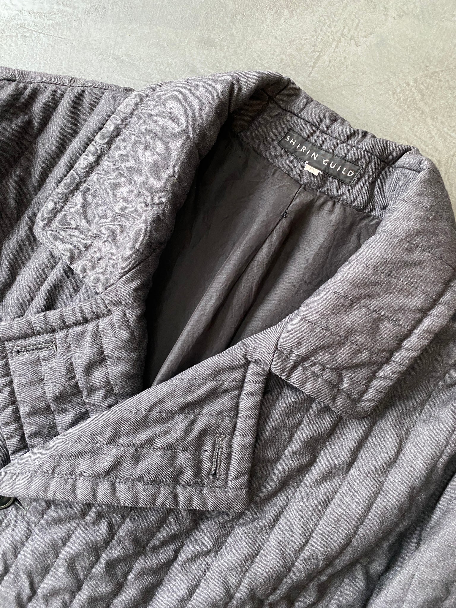 Charcoal Grey Padded Jacket