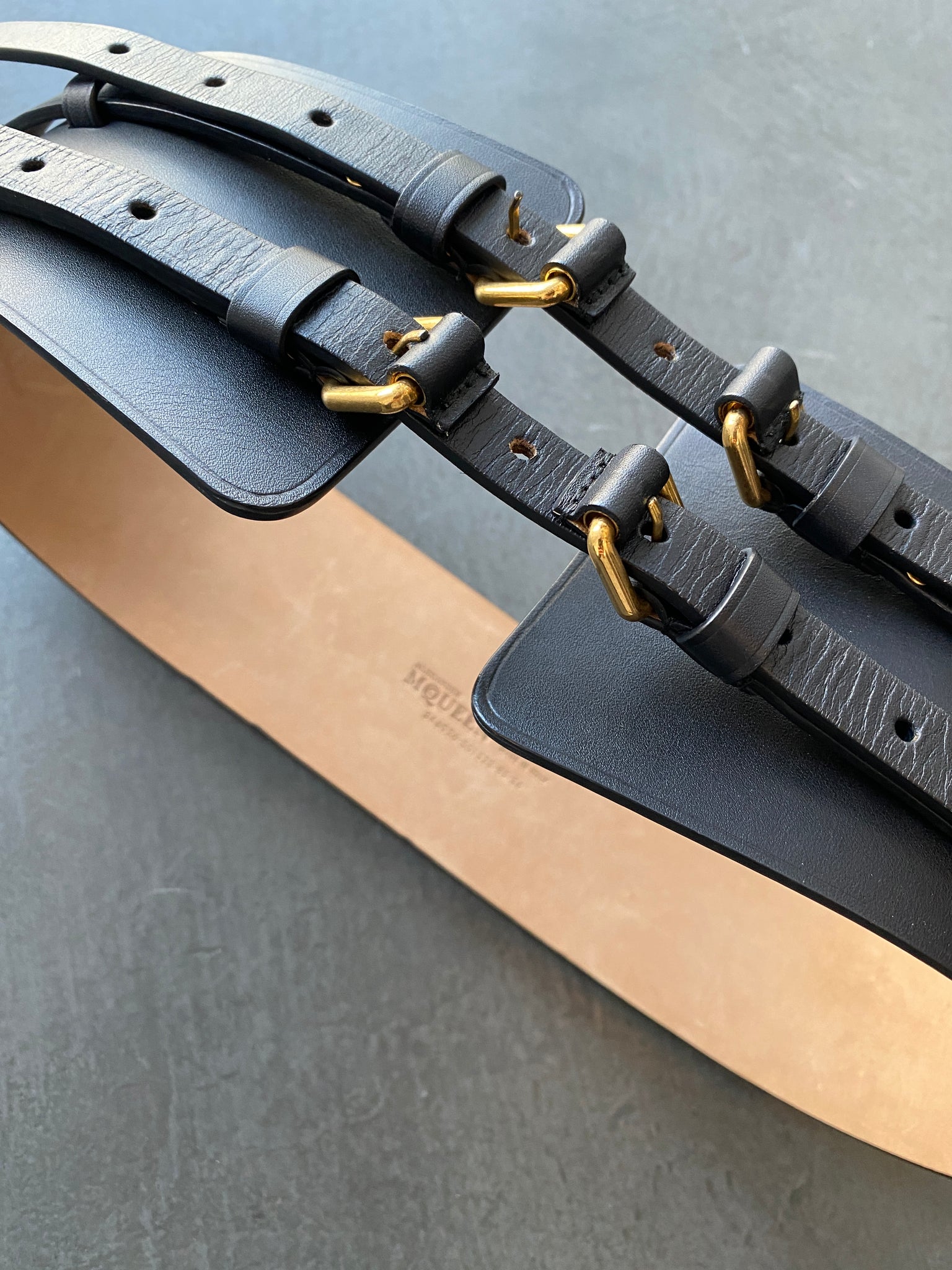 Leather Bondage Belt