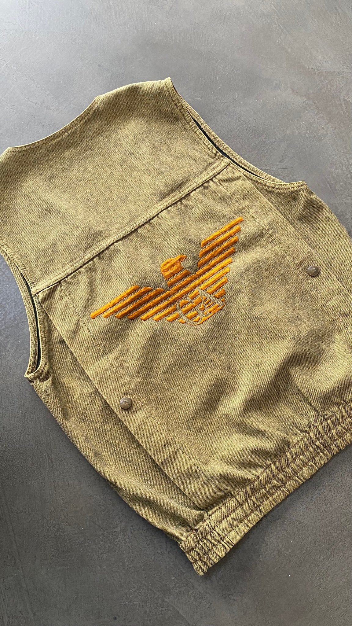 Embroidered Utility Vest