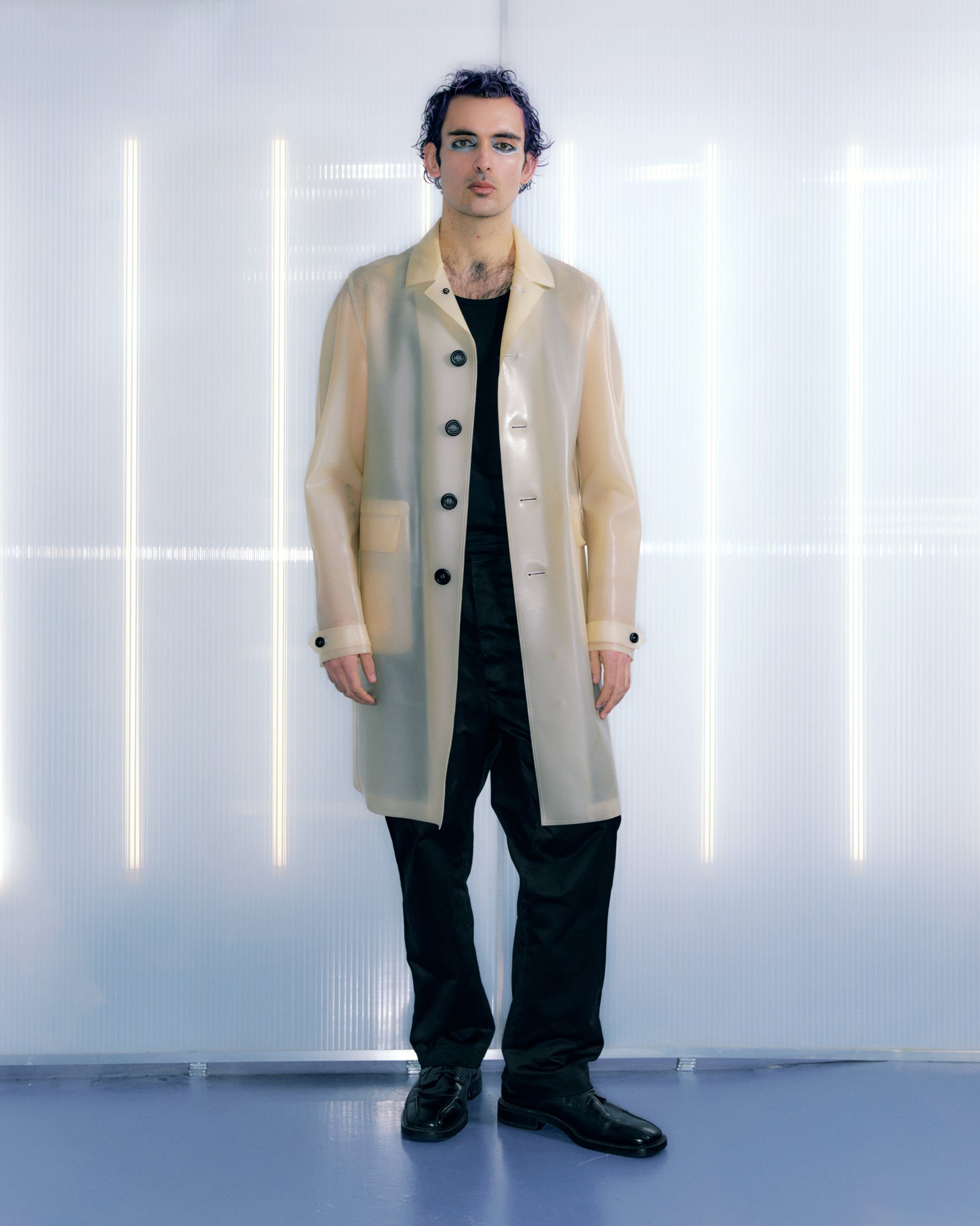 Skin tone PVC Trenchcoat – Brother_LDN