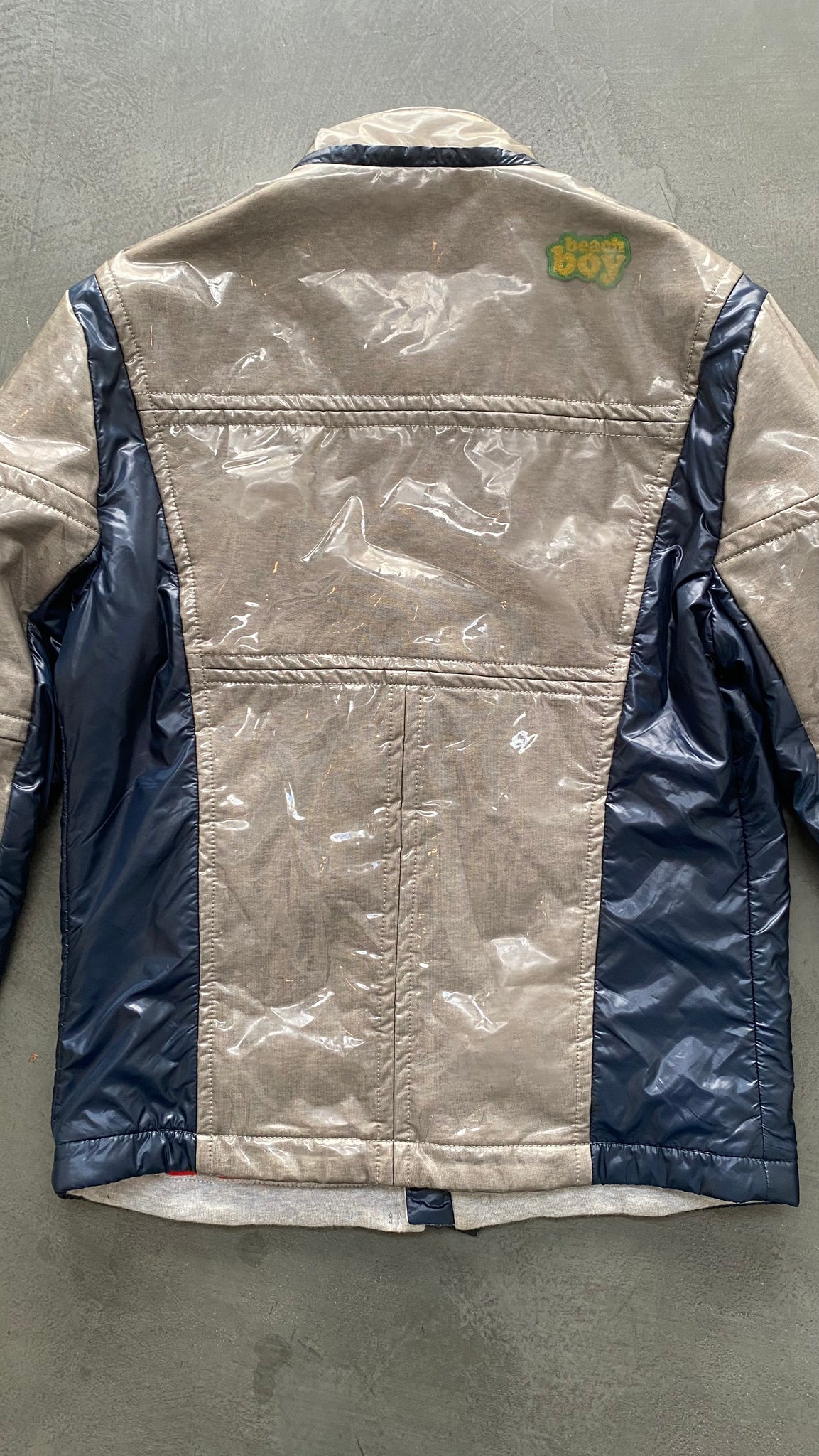 Transparent Layer Padded Jacket