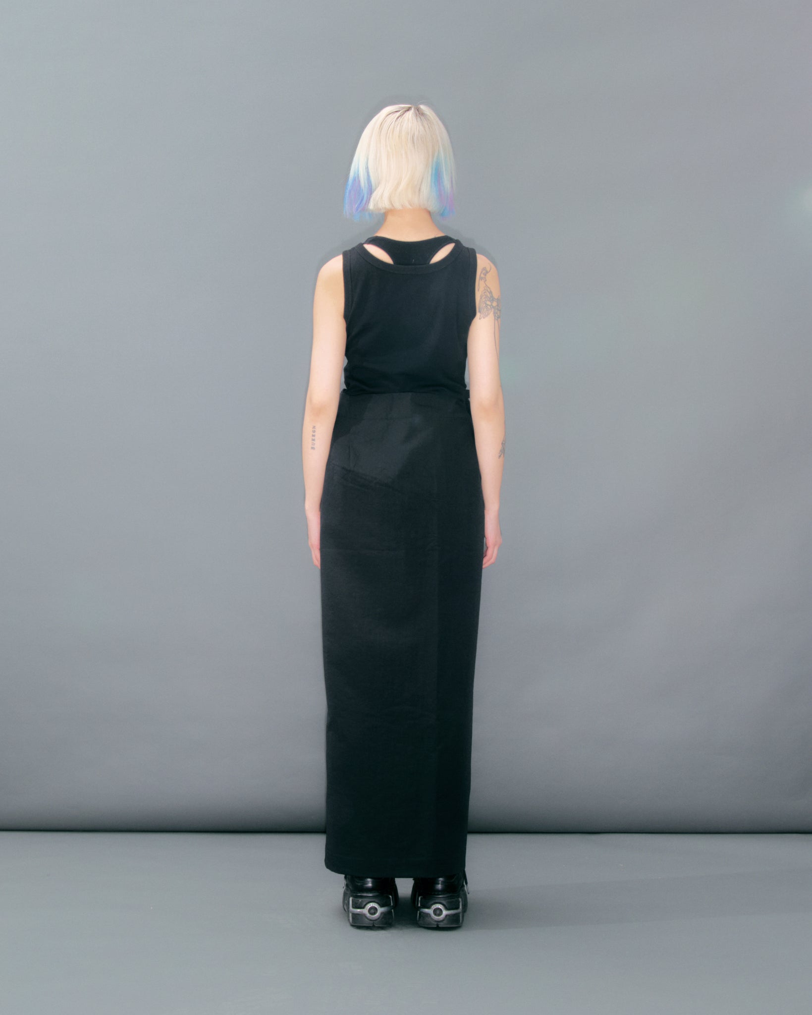 Black Wrap Skirt