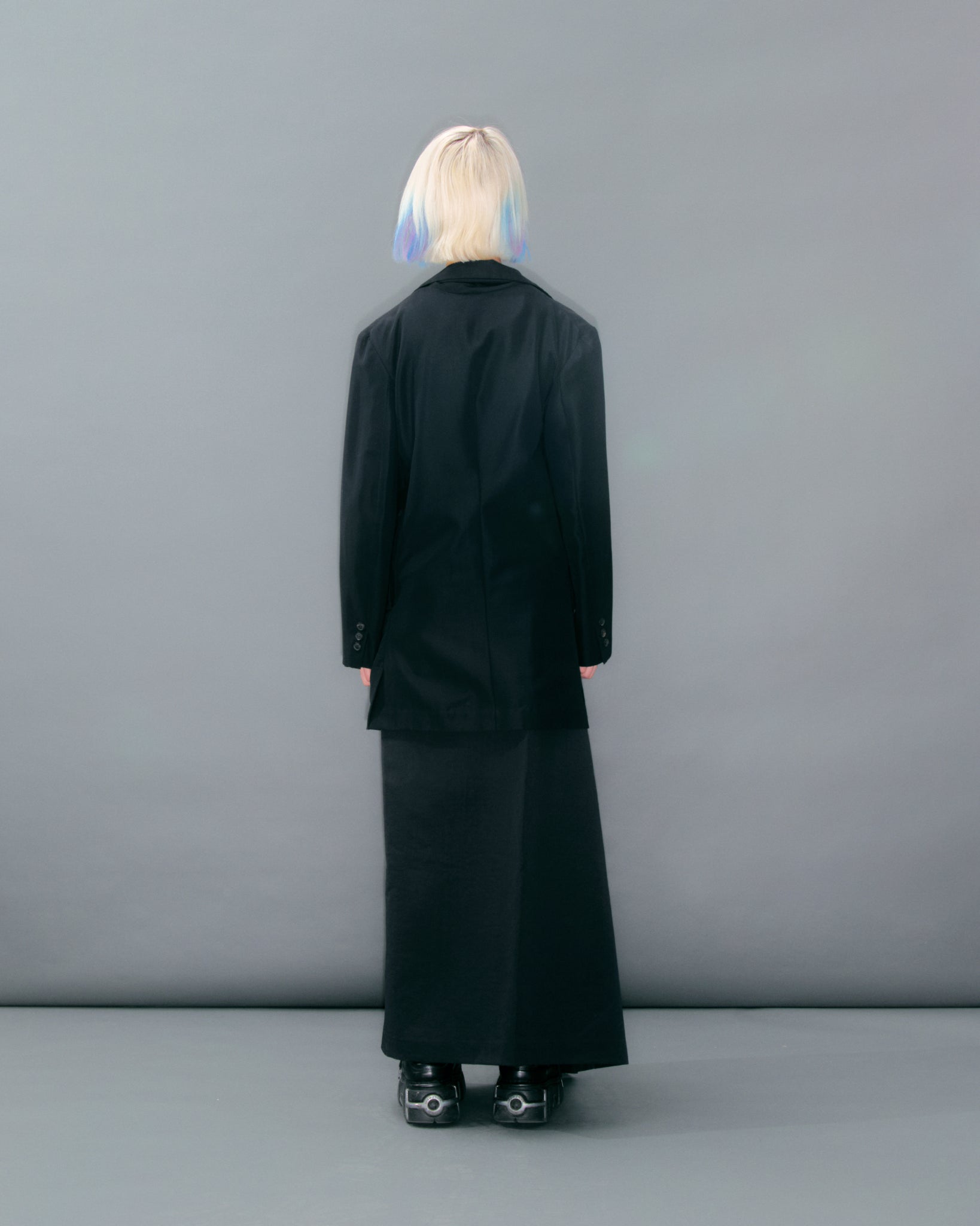 Black Wool Mix Blazer SS97