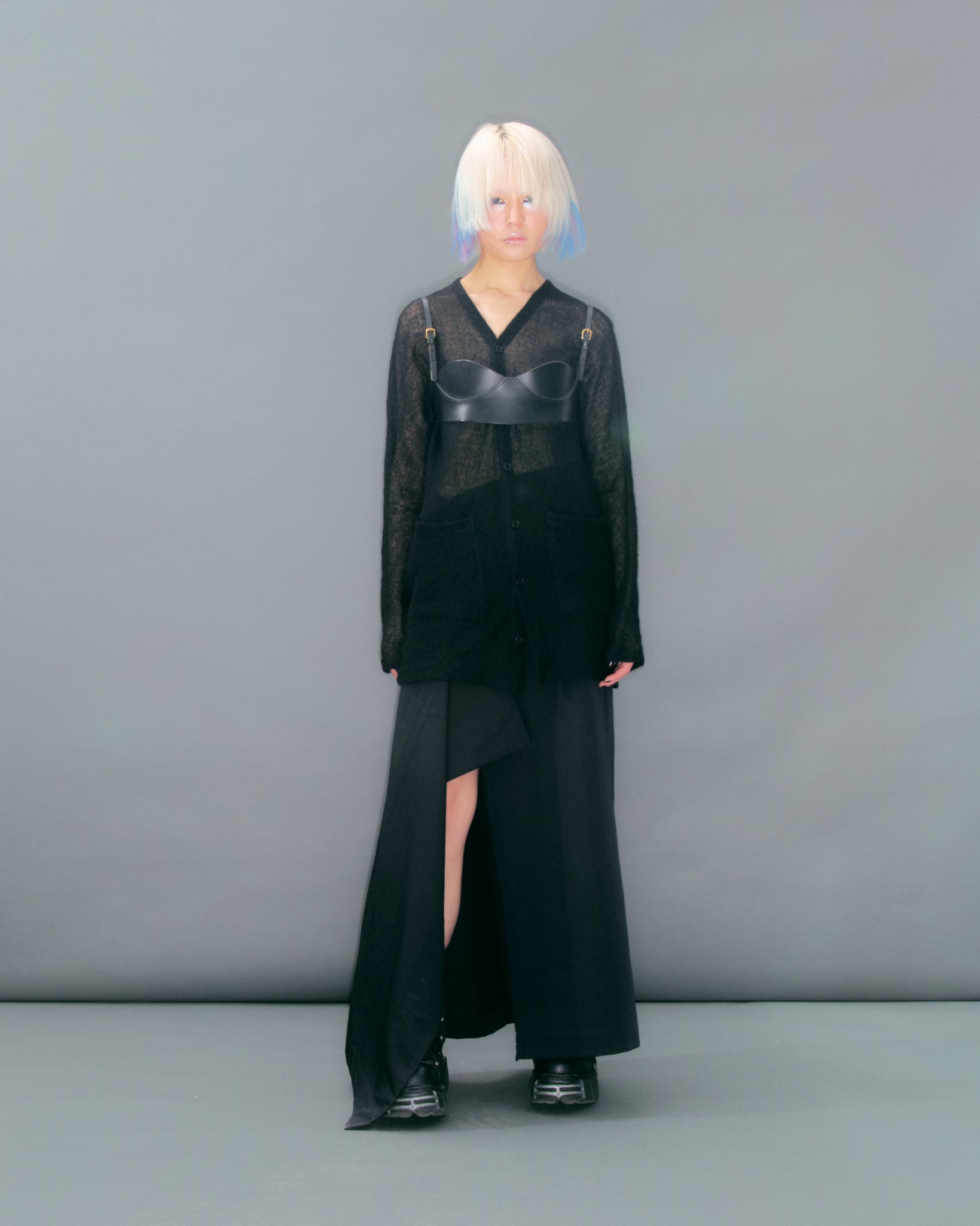 Leather Buckle Bralet