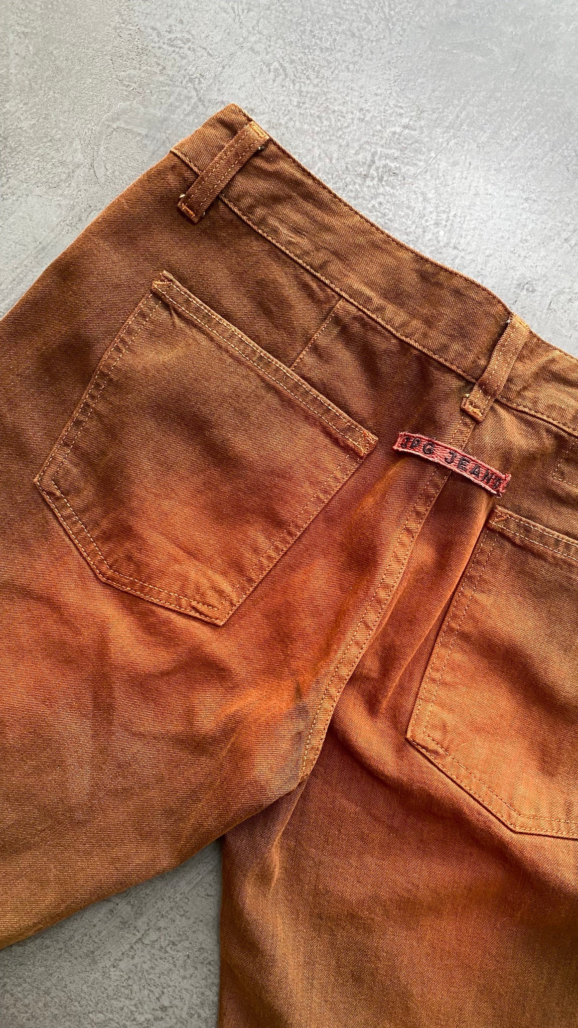 JPG Jeans Rust Effect Denim