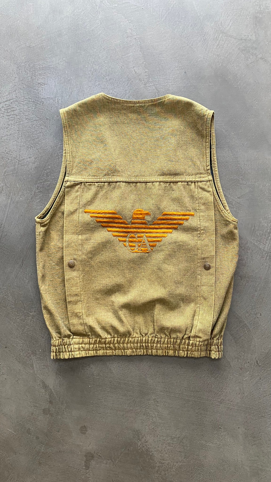 Embroidered Utility Vest